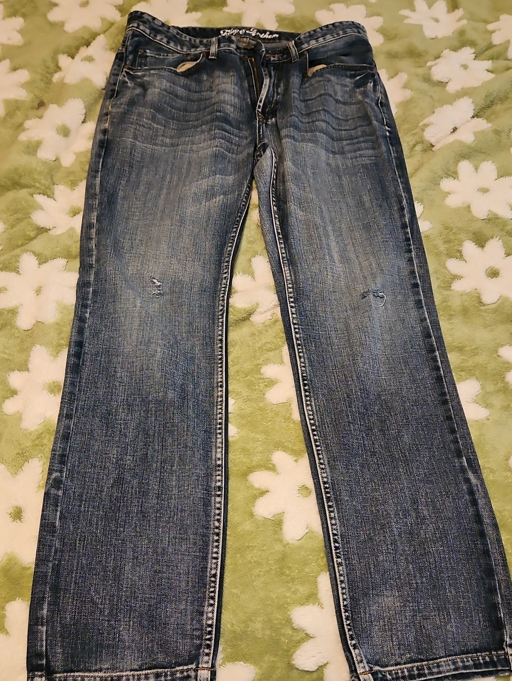 Classic Men's Straight Jeans – 35/34